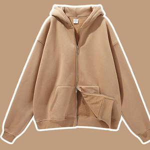 Classique 350GSM Hoodies Coton Sweatshirts unisexes Vêtements confortables Prix d'usine Approvisionnement en gros - Product Image 5