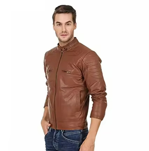 Chaqueta de Cuero para Hombre 2026, Precio Económico, Alta Calidad, Moda, Venta al Por Mayor OEM en ZOHAN CREATIONS - Product Image 4