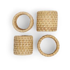 Anillo para Servilletas de Ratán de Diseño Nuevo y Moderno, que Mejora la Decoración de Mesa Contemporánea con un Estilo Orgánico y Reutilizable para la Presentación de Comidas - Product Image 3