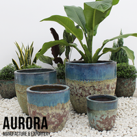Pot de fleurs en céramique de style européen de haute qualité, personnalisable en usine, pour la décoration de la maison et du jardin, différentes tailles, emballage personnalisé