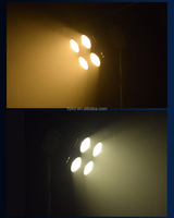 4 yeux 4*100W DMX512 400W COB LED Par Light DMX Audience Blinder Light RGBW 4in1 Club Stage DJ Light