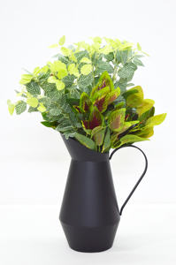 Gran oferta, revestimiento de polvo negro, moderno, único, Premium, antiguo, niquelado, florero de hierro, florero de estilo de lujo para el hogar de lujo - Product Image 2