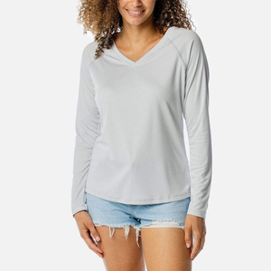 Ropa deportiva, camisetas de manga larga de secado rápido de alta calidad/peso ligero, el mejor diseño, camisetas cómodas de manga larga para mujer - Product Image 1