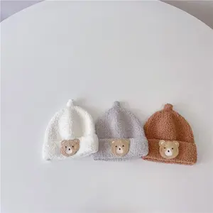 MILANCEL – chapeau ours pour nouveau-nés filles et garçons, accessoires pour bébés, hiver 2022 - Product Image 3
