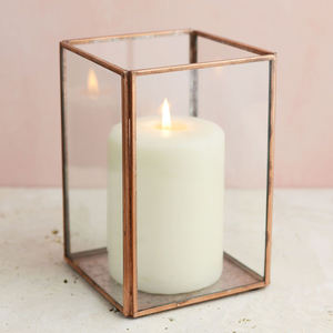 Les mieux notés moderne exclusif Antique fini métal verre votif thé lumière bougeoir luxe hexagone forme bougeoir - Product Image 4