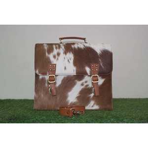 Sac à main en cuir de vachette pour femme, sac de voyage et de travail, sac pour documents de bébé, sacoche pour ordinateur portable en cuir de vachette, sac à main - Product Image 5