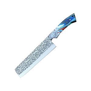 2024 meilleure qualité fait à la main en acier damas couteau de Chef ensemble conception personnalisée Logo écologique multi-usages pour la pêche en gros - Product Image 2