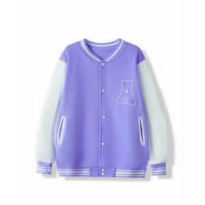 Vestes Letterman pour femmes vêtements d'hiver vestes de baseball vestes de baseball brodées de lettres personnalisées de qualité supérieure - Product Image 4