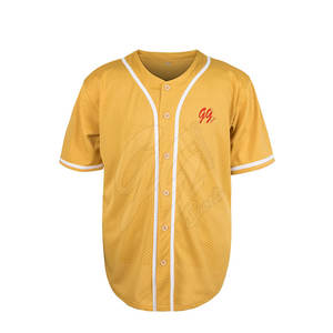 Último diseño hombres béisbol Jersey al por mayor mejor calidad béisbol Jersey nuevo material béisbol Jersey - Product Image 1