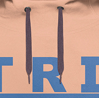 El mejor parche con logotipo personalizado bordado desteñido French Terry ropa de invierno sudaderas con capucha Para hombre cuello polar desgastado disponible - Product Image 4