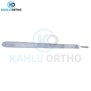 Curettes de poignée de scalpel de chirurgie d'acier inoxydable, poignée de scalpel d'impression de logo personnalisé d'instrument chirurgical par KAHLU ORTHOPEDIC - Product Image 4