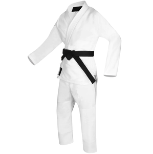 Super septiembre oferta Unisex brasileño Jiu Jitsu Gi conjuntos venta superior algodón artes marciales Karate desgaste logotipos personalizados etiquetas OEM barato - Product Image 5