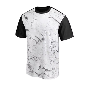 T-shirt en coton basique pour hommes, uni, sans motif, tissu doux et durable, logo personnalisé, OEM ODM - Product Image 1