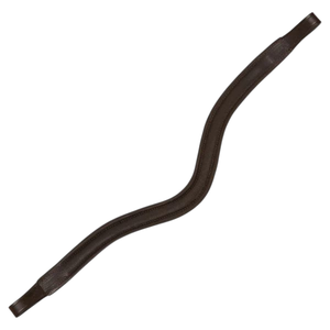 การออกแบบที่กำหนดเองหนังเสร็จสิ้นสูงขอบบราวน์เบาะรูปโค้งสำหรับการแต่งกายเสริมเสน่ห์ของม้าด้วยคริสตัลสวารอฟสกี้ - Product Image 4