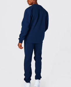 Chándal de algodón 100% para hombre, conjunto de Jogger personalizado, Etiqueta Privada, chándal en blanco para correr, sudaderas de algodón transpirable para hombre - Product Image 1