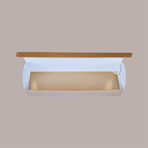 10 unidades de caja de papel gráfico dorado para 1 botella de 750ml, para tapas de corcho con cierre de rosca, 330x100H100mm, Cellar Spread - Product Image 2