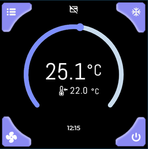 Termostato de calor de suelo con pantalla táctil a color Termostato de calefacción de suelo con pantalla colorida para caldera, calor eléctrico, radiador TRV - Product Image 3