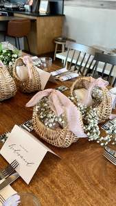 Cesta de Mimbre Tejida a Mano, Organizador de Ratán Natural con Asa para Exhibición de Regalos y Almacenamiento en el Hogar, Hecho por VgreenArt - Product Image 6