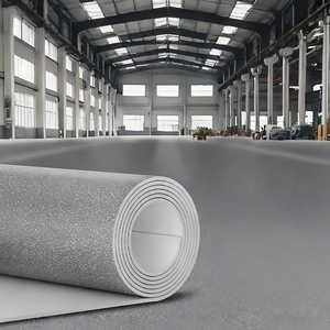 Rouleaux de linoléum PVC modernes, antidérapants, résistants à l'usure, écologiques, imperméables, à motif floral, aspect bois, avec support en maille/rattan - Product Image 5