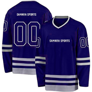 Sudadera con capucha de hockey con bordado en blanco de último diseño, camiseta de hockey sobre hielo con sublimación personalizada para niños y adultos - Product Image 5