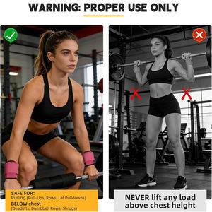 Correas para Tobillos para Máquina de Cable, Ejercicios de Glúteos, Ejercicios de la Parte Inferior del Cuerpo, Extensiones de Piernas, Correas para Piernas con Acolchado de Forro Polar - Product Image 2