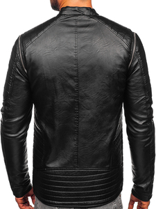 Genuine Leather <b>Biker</b> <b>Jacket</b> for Men - Product Image 2