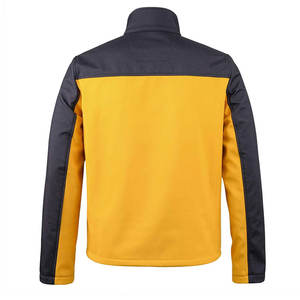 Chaqueta Softshell con logotipo frontal personalizable transpirable ecológica de último diseño, chaqueta de invierno ligera más vendida para hombre - Product Image 3