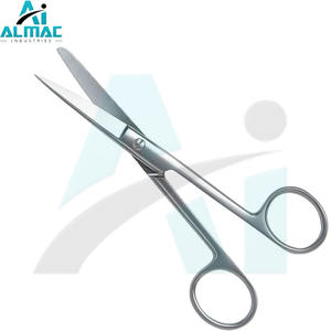 ALMAC Instruments chirurgicaux avancés Ciseaux chirurgicaux à iris Ciseaux de premiers soins à lame droite par Instruments chirurgicaux du nombril - Product Image 1