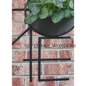 Maceta decorativa montada en la pared hecha a mano diseño de palabra para el hogar última llegada maceta decorativa para balcón para colgar suministros - Product Image 4