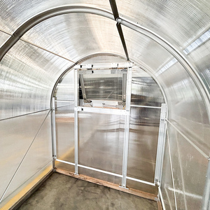 Serre tunnel moderne Vitavia CAS99 en aluminium et polycarbonate, grande taille, avec installation facile - Product Image 3
