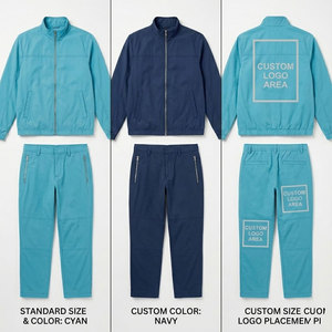 Conjunto Deportivo Impermeable Ligero de Nailon para Hombre, Cortavientos, OEM ODM - Product Image 4