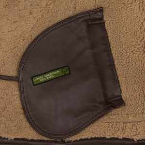 Veste en cuir de peau de mouton marron pour femmes, veste en cuir d'agneau double face, vestes en cuir véritable de qualité supérieure faites à la main - Product Image 3