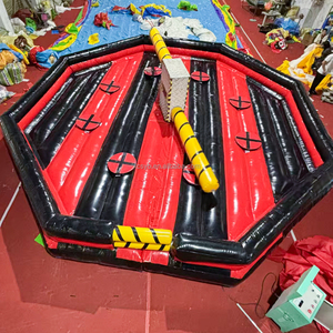 Circuito <span class=keywords><strong>de</strong></span> Obstáculos Inflable Comercial, Juego Mecánico Giratorio Divertido en Venta, para Fiestas y Eventos Infantiles, Máquina Giratoria - Product Image 5