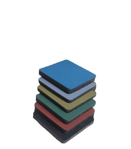 Tapis de sol en caoutchouc insonorisant Huachi HC-001 pour salle de sport, maternelle, puzzle, surface résistante à l'usure, fond en mousse 3000, épaisseur 3-50 mm, 1 - Product Image 3