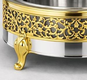 Casserole de Luxe en Acier Inoxydable Fait Main en Inde, Design Classique, Isotherme, Écologique et Personnalisable, pour Garder les Aliments au Chaud - Product Image 4