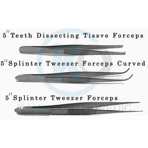 Kit de instrumentos quirúrgicos para estudiantes, Kit avanzado de instrumentos de Biología y anatomía, con 6 pines - Product Image 3