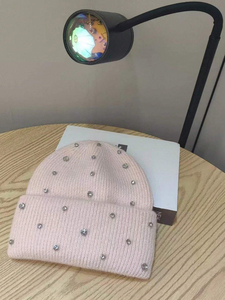 หมวกถักสำหรับฤดูหนาวที่กำหนดเองพิมพ์โลโก้หมวก jacquard beanies, - Product Image 5