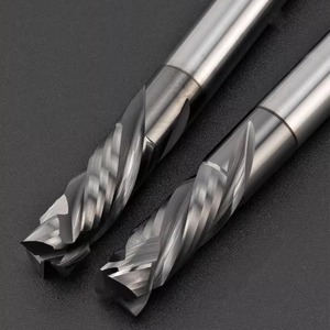 Kim Cương tráng cacbua lên và xuống cắt cuối nhà máy phay cắt cho than chì, sợi carbon, và các vật liệu composite khác - Product Image 3