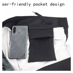 Pantalones Cortos de Entrenamiento de MMA Ligeros y Elegantes, Cintura Ajustable, Costuras Triples Duraderas, Ajuste Holgado, Transpirables, de Secado Rápido, Tela Ripstop - Product Image 6