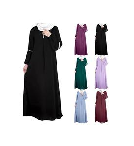 Venta al por mayor de Abaya islámico de diseño informal transpirable de Pakistán para la primavera de bajo precio al por mayor OEM - Product Image 1