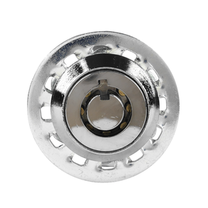 ABA Versátil Aleación de zinc Chrome Push Cam Lock Cilindros Llave tubular de alta seguridad Émbolo personalizable para varias aplicaciones - Product Image 1
