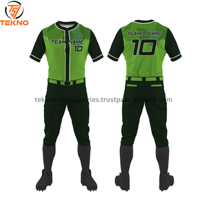 Uniformes de béisbol de equipo de diseño personalizado precio bajo nuevo patrón al por mayor popular nuevo diseño mejor calidad uniforme de béisbol OEM - Product Image 5