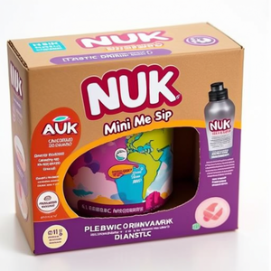 ขวดน้ำ NUK Mini Me Sip 300 มล. แพ็ค 6 ขวด  ภาชนะพลาสติกสำหรับดื่ม - Product Image 2