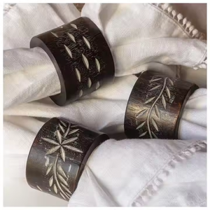 Verified Indian Suppliers Wholesale <b>Napkin</b> <b>Rings</b> Original Bulk Quantity Manufacturer & Exporter <b>Wood</b> <b>Napkin</b> <b>Ring</b> at Lowest Price - Product Image 6
