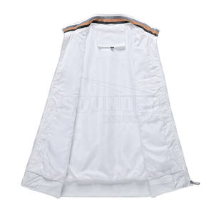 Chaqueta de hombre de alta calidad bombardero de estilo de calle alta chaqueta de cuello alto de los hombres chaqueta de bombardero de manga larga Nuevo diseño cremallera completa - Product Image 3