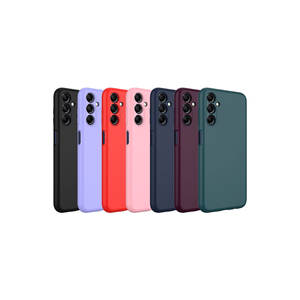 Coque en silicone liquide Netzy Safa Mara pour Samsung Galaxy M14, protection antichoc, coque arrière rouge, compatible Motorola G22 10C - Product Image 3