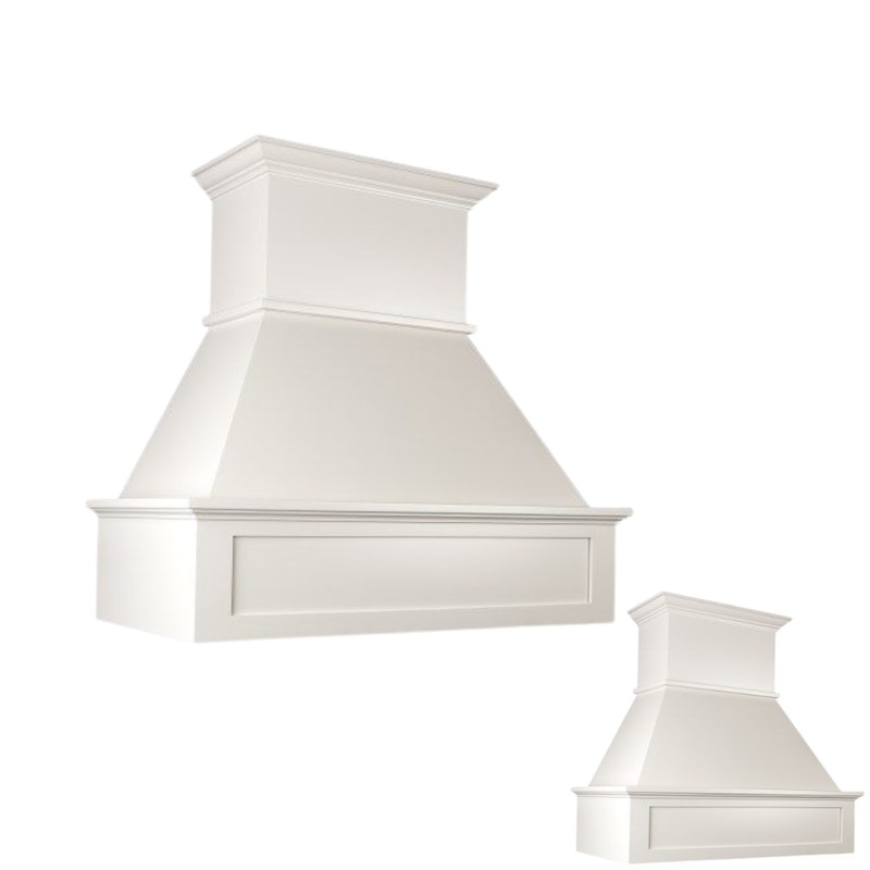 Luxury Solid Wood Vent Hood Farmhouse