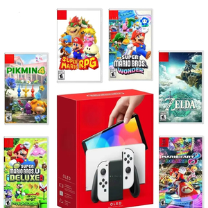 Consola de Videojuegos OLED de 32 GB Totalmente Nueva, Color Azul Neón, Garantía Internacional de 12 Meses, 10000 Juegos Integrados, Android 13 para Switch - Product Image 4