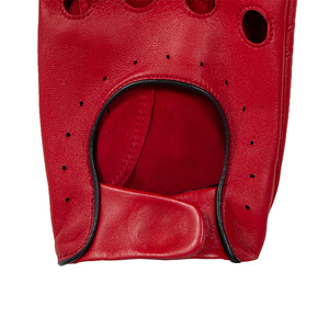 PromotionOEM Gants en cuir d'hiver personnalisés pour hommes Doublure en peau de mouton en peau de chèvre Nouvelle mode Gants de conduite automobile Vente en gros - Product Image 5