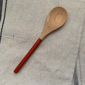 Cuillère de cuisine créative en bois de style coréen avec poignée allongée Cuillère à café pour le miel et le thé - Product Image 6